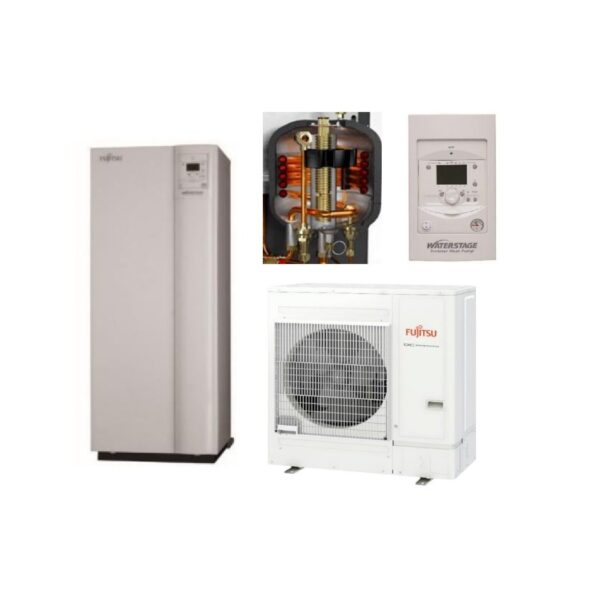Fujitsu Comfort 8 Split Μονοφασική με ΖΝΧ (DHW)