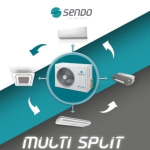 Sendo SFM-27OU3-AU2 Εξωτερική Μονάδα για Multi Κλιματιστικά + 3 εσωτερικά Aeolos 9000 BTU
